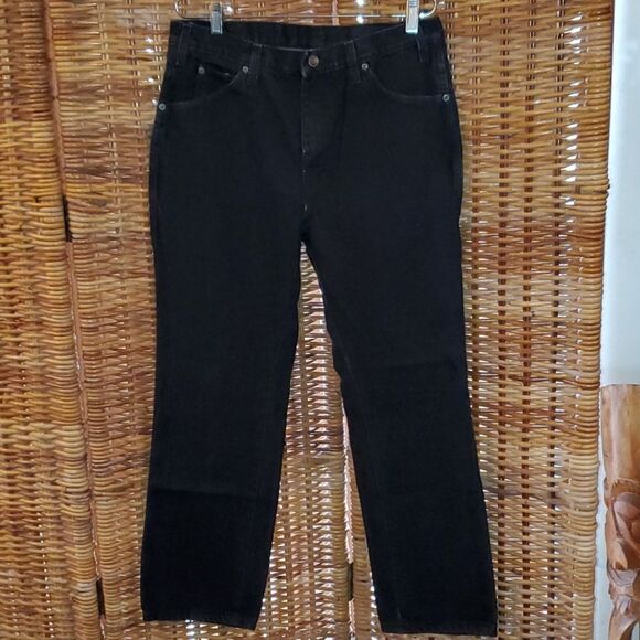 Dickies black denim jeans 34×30 read size note - Picture 1 of 9
